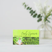 Ademhalingsyoga in Natuur training Visitekaartje (Staand voorkant)