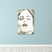 Ademloos Canvas Afdruk (Insitu (Houten vloer))