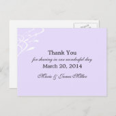 Ademloos licht Lavendar-Briefkaart Briefkaart (Voorkant / Achterkant)