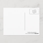 Ademloos licht Lavendar-Briefkaart Briefkaart (Achterkant)