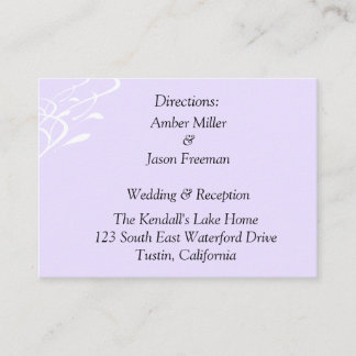 Ademloos licht lavendar richting Kaarten