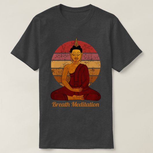 Ademmeditatie T-shirt (Design voorkant)