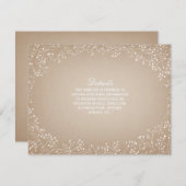 Ademschacht Kaartkarton Geïnspireerde Details Kaart (Voorkant / Achterkant)