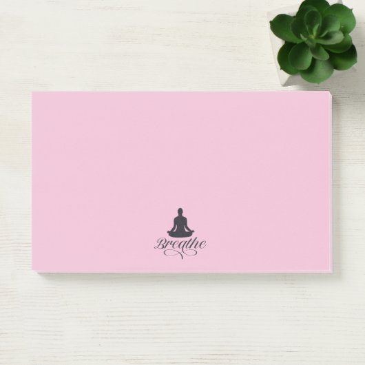 Ademthe Yoga Pose Silhouette Notes (Kantoor)