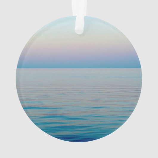 Ademwater in de Calmerende Oceaan Ornament (achterkant)
