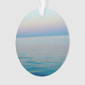 Ademwater in de Calmerende Oceaan Ornament (voorkant)