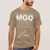Aden Adde International Airport MGQ T-shirt (Voorkant)