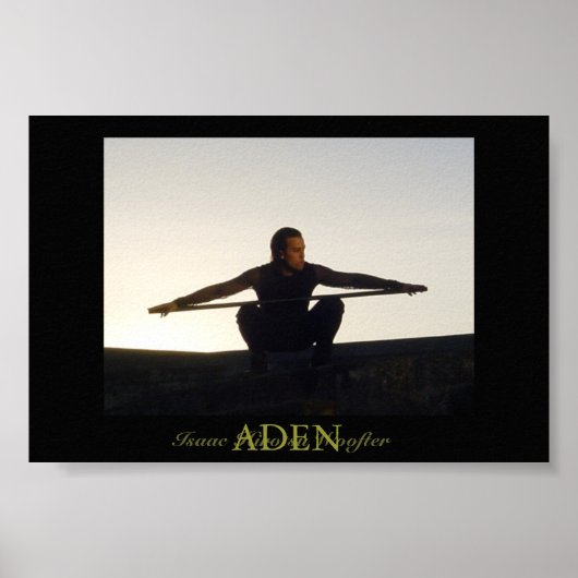 ADEN ~ Isaac Poster (Voorkant)