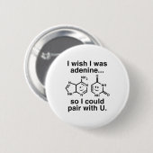 Adenine Ronde Button 5,7 Cm (Voorkant /achterkant)