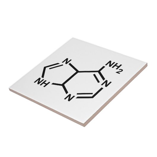 Adenine Tegeltje (Zijkant)