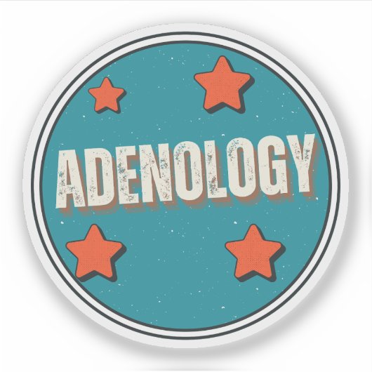Adenologie Sticker (Voorkant)