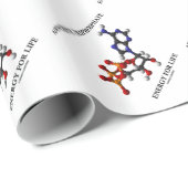 Adenosine Trifosfaat (ATP) Energie voor leven Cadeaupapier (Rol Hoek)