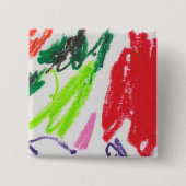 Aden's Geweldige pop Vierkante Button 5,1 Cm (Voorkant)