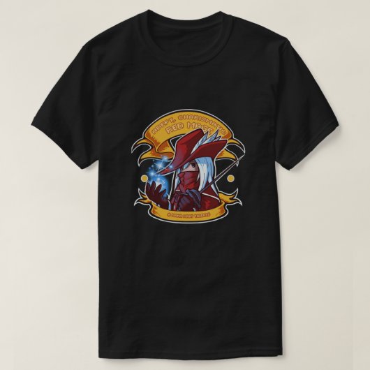 Adept, Charismatic Red Mage Essential T-shirt (Design voorkant)