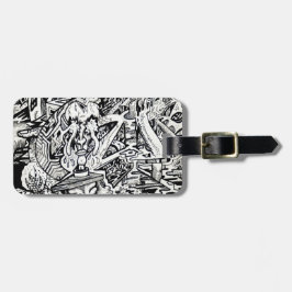 Adept, of, een Freakish Transfiguration Bagagelabel