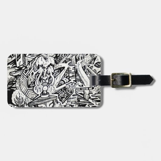 Adept, of, een Freakish Transfiguration Bagagelabel (Voorkant horizontaal)