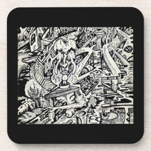 Adept, of, een Freakish Transfiguration Bier Onderzetter