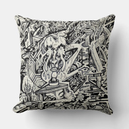 Adept, of, een Freakish Transfiguration Kussen