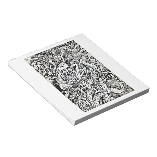 Adept, of, een Freakish Transfiguration Notitieblok (Schuin)