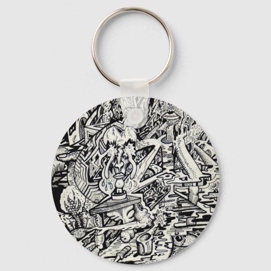 Adept, of, een Freakish Transfiguration Sleutelhanger (Voorkant)