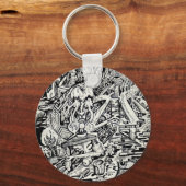 Adept, of, een Freakish Transfiguration Sleutelhanger (Voorkant)