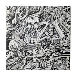 Adept, of, een Freakish Transfiguration Tegeltje