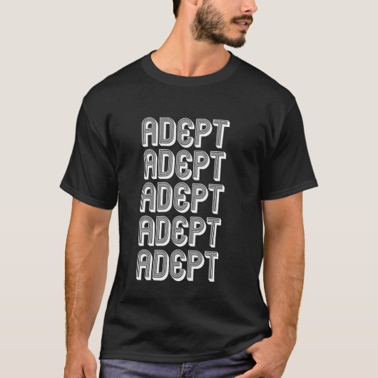 Adept T-shirt (Voorkant)
