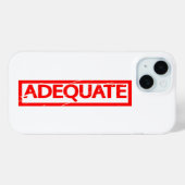 Adequate stempel Case-Mate iPhone case (Achterkant (horizontaal))