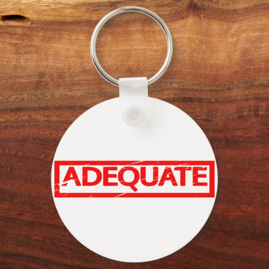 Adequate stempel sleutelhanger (Voorkant)