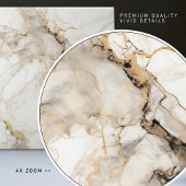 Ader van Goud Faux Marmer Intricate Accent Tegeltje