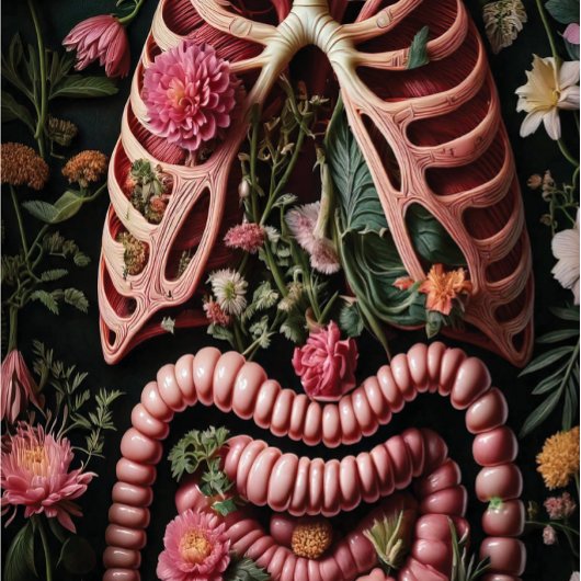 Aderen en wijnstokken tissuepapier