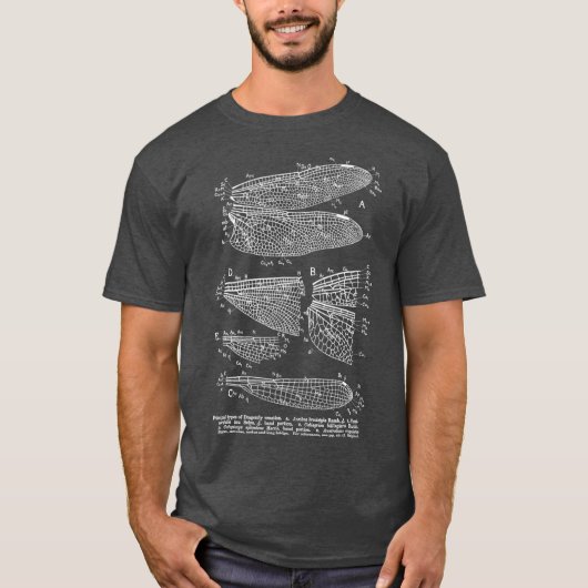 Aderen van de Dragonfly Wing T-shirt (Voorkant)