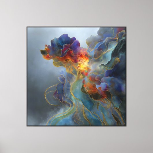 Aders van Lichtende Drift Canvas Afdruk (Voorkant)