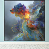 Aders van Lichtende Drift Canvas Afdruk (Insitu (Houten vloer))