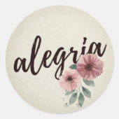 Adesivo Alegria Ronde Sticker (Voorkant)