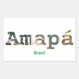 Adesivo Amapá Rechthoekige Sticker