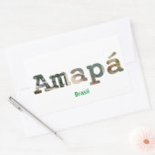 Adesivo Amapá Rechthoekige Sticker (Envelop)