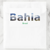 Adesivo Bahia Rechthoekige Sticker (Tas)