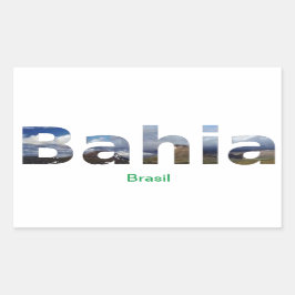 Adesivo Bahia Rechthoekige Sticker