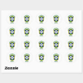 Adesivo Brasil Ronde Sticker (Vel)