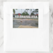 adesivo Brasileia Rechthoekige Sticker (Tas)