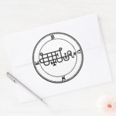 Adesivo Bune Goétia Ronde Sticker (Envelop)