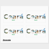 Adesivo Ceará Rechthoekige Sticker (Vel)