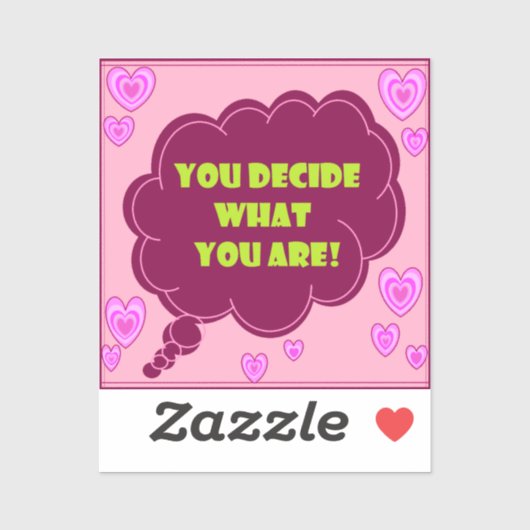 Adesivo de vinil com formato personalizado sticker (Vel)