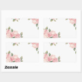 Adesivo decorativo rechthoekige sticker (Vel)