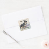 Adesivo Dime como eres con los animales Vierkante Sticker (Envelop)