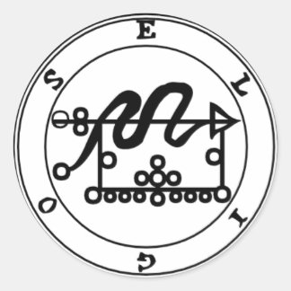 Adesivo Eligos Goétia Ronde Sticker