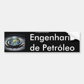 Adesivo Engenharia de Petróleo Bumpersticker