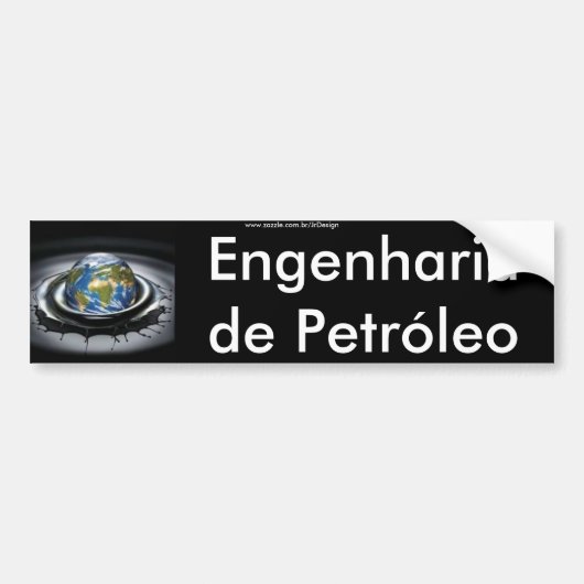Adesivo Engenharia de Petróleo Bumpersticker (Voorkant)
