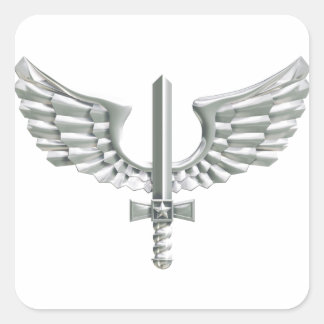 Adesivo Força aérea Brasileira - Modelo 2 Vierkante Sticker